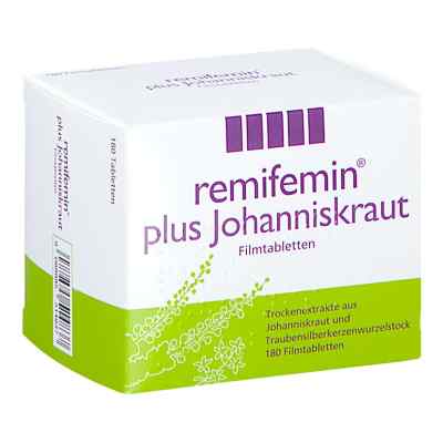 Remifemin plus Johanniskraut Filmtabletten 180 stk von MEDICE ARZNEIMITTEL GMBH         PZN 08201260