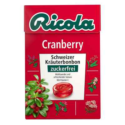 Ricola ohne Zucker Box Cranberry Bonbons 50 g von  PZN 02922353