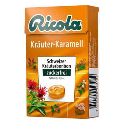 Ricola ohne Zucker Box Kräuter-karamell Bonbons 50 g von Queisser Pharma GmbH & Co. KG PZN 13332086