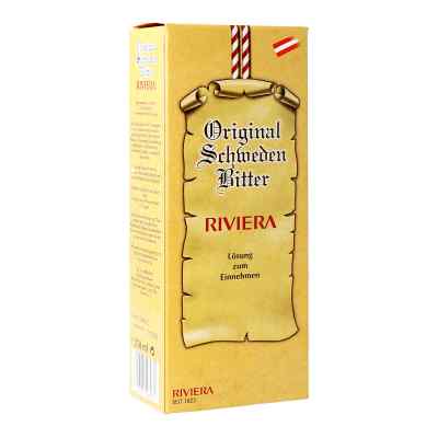 RIVIERA Original Schwedenbitter 250 ml von RIVIERA PHARMA & COSMETICS GMBH  PZN 08200371