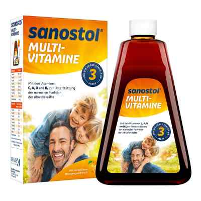 Sanostol Saft 460 ml von DR. KADE Pharmazeutische Fabrik  PZN 02171817