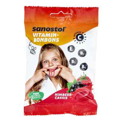 Sanostol Vitamin Bonbons Himbeer Cassis 75 g von DR. KADE Pharmazeutische Fabrik  PZN 16733360