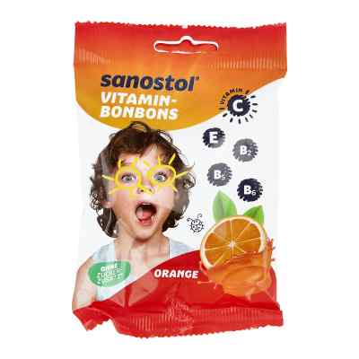 Sanostol Vitamin Bonbons Orange 75 g von DR. KADE Pharmazeutische Fabrik  PZN 16733354