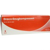 Saugkompressen steril 20x40cm Draco 5 stk von Dr. Ausbüttel GmbH & Co. KG PZN 06563158