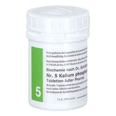 Schüssler Salz Nr. 5 Kalium phosphoricum D6 Adler 100 g von ADLER PHARMA GMBH     PZN 08201493