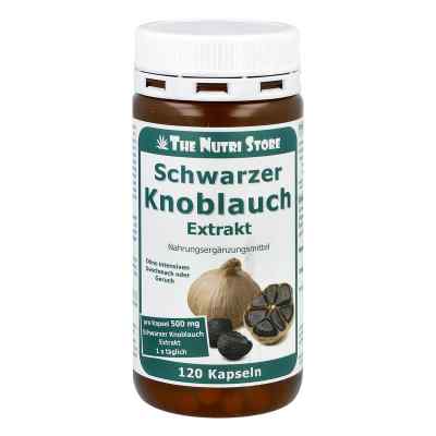 Schwarzer Knoblauch Extrakt 500 mg Kapseln 120 stk von Hirundo Products PZN 16848117