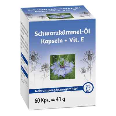 Schwarzkümmelöl + Vitamin E Kapseln 60 stk von Pharma Peter GmbH PZN 00746550