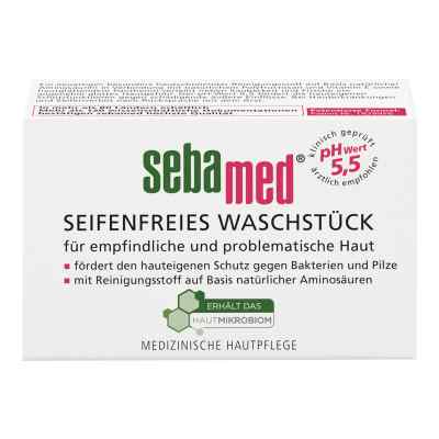 Sebamed seifenfreies Waschstück 100 g von Sebapharma GmbH & Co.KG PZN 02196473