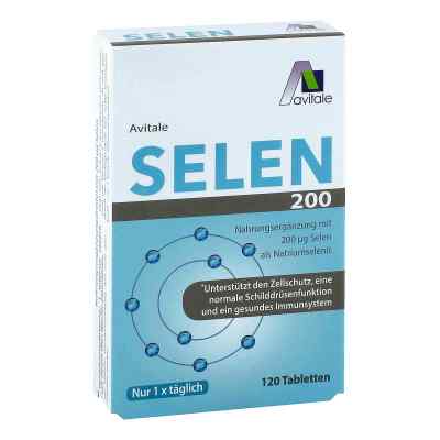 Selen 200 [my]g Tabletten 120 stk von Avitale GmbH PZN 15745680