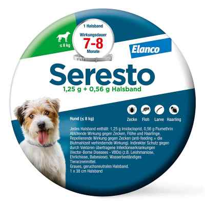 Seresto Katzenhalsband gegen Flhe &amp; Zecken | 8 Monate Schutz