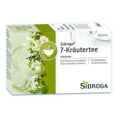 Sidroga Wellness 7-Kräutertee Filterbeutel 20X2.0 g von Sidroga Gesellschaft für Gesundh PZN 04103636