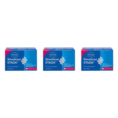 Simeticon STADA 280 mg gegen Blähungen 3x32 stk von STADA Consumer Health Deutschland GmbH PZN 08103192