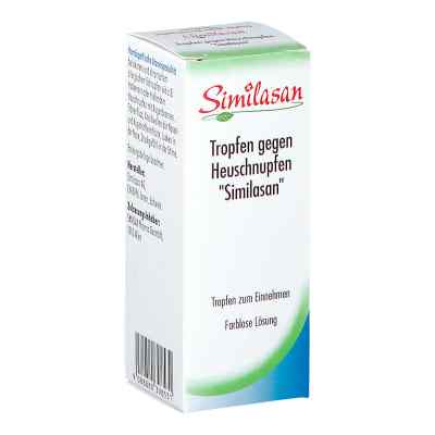 Similasan gegen Heuschnupfen Tropfen 50 ml von SANOVA PHARMA GESMBH, OTC        PZN 08200682
