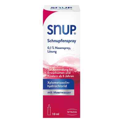 SNUP Nasenspray 0,1% Lösung 10 ml von STADA Consumer Health Deutschland GmbH PZN 04482674