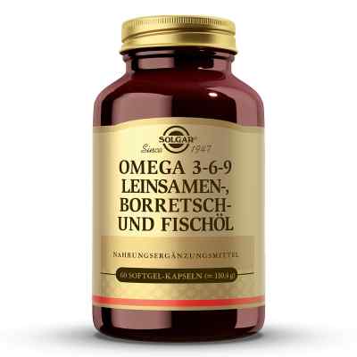 Solgar Omega 3-6-9 Kapseln 60 stk von pro medico Handels GmbH PZN 18814677