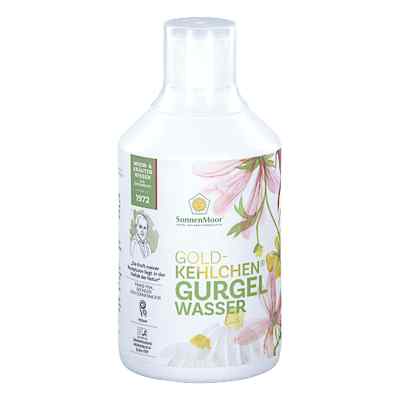 SonnenMoor Goldkehlchen Gurgelwasser mit Alkohol
