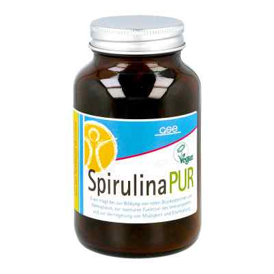 Spirulina 500 mg pur Tabletten 240 stk von GSE Vertrieb Biologische Nahrung PZN 00395205