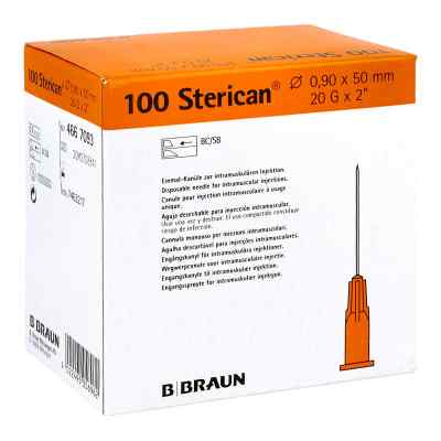 Sterican Kanülen 20gx2 0,9x50 mm 100 stk von B. Braun Melsungen AG PZN 07463217