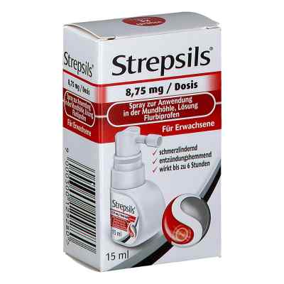Strepsils Kirsche & Minze 8,75 mg/Dosis Spray 15 ml von RECKITT BENCKISER AUSTRIA GMBH   PZN 08200693