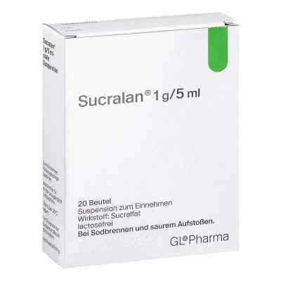 Sucralan 20 stk von G.L.PHARMA GMBH PZN 08202681