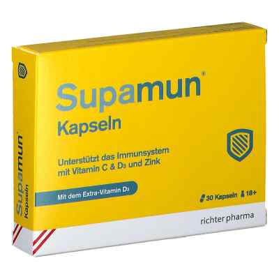 Supamun Immun Kapseln 30 stk von ERWO PHARMA GMBH    PZN 08200772