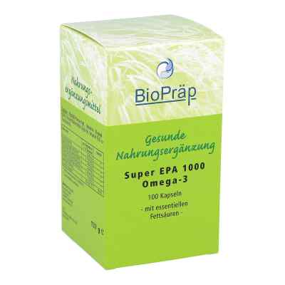 Super Epa 1000 Omega 3 Kapseln 100 stk von BioPräp Biolog.Präp.Handelsges.m PZN 01155934