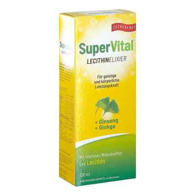 SuperVital Lecithin Elixier  500 ml von ERWO PHARMA GMBH    PZN 08201503