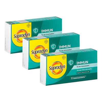 Supradyn Immun Brausetabletten 3x30 stk von BAYER AUSTRIA GMBH PZN 08103573