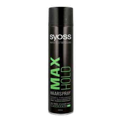 Syoss Haarspray Max Hold Haltegrad 5 mega stark 400 ml von Schwarzkopf & Henkel GmbH PZN 12746093