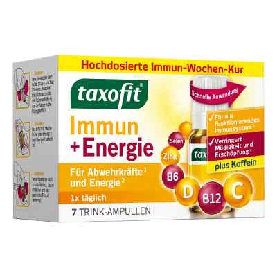 Taxofit Immun&Energie Trinkampullen 7X10 ml von MCM KLOSTERFRAU Vertr. GmbH PZN 17268126