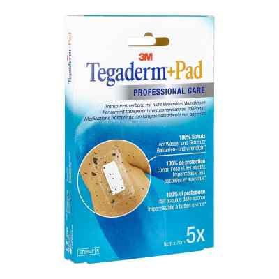 Tegaderm 3m Plus Pad 5x7cm Pflaster 3582np 5 stk von Solventum Germany GmbH PZN 07194846