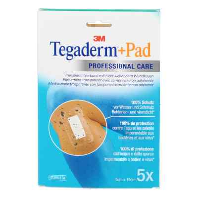 Tegaderm 3m Plus Pad 9x15cm Pflaster 3589np 5 stk von Solventum Germany GmbH PZN 07194875
