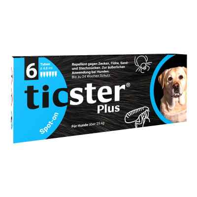 Ticster Plus Spot-on Lösung zum Auftropfen für Hunde über 25kg 6X4.8 ml von O'ZOO GmbH PZN 16570225