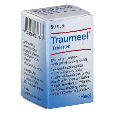 Traumeel - Tabletten 50 stk von SCHWABE AUSTRIA GMBH     PZN 08200712