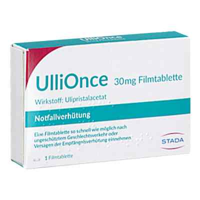 UlliOnce Notfallverhütung 30 mg Filmtablette