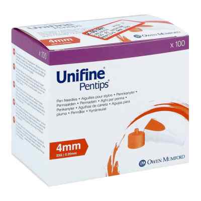 Unifine Pentips Kanüle 33 G 4 mm 100 stk von OWEN MUMFORD GmbH PZN 13819003