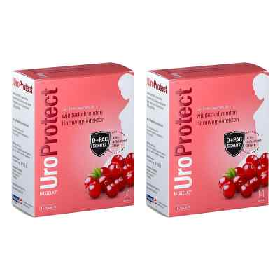 UroProtect D Mannose und Cranberry Granulat 2x14 stk von  PZN 08103387