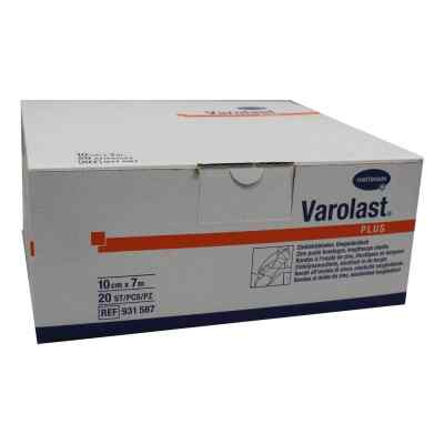 Varolast Plus Zinkleimbinde 10 cmx7 m 20 stk von PAUL HARTMANN AG PZN 02667263