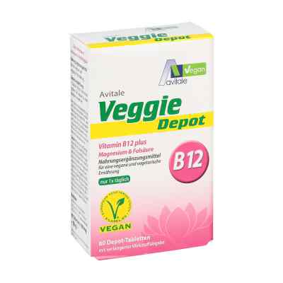 Veggie Depot Vitamin B12+magnesium+folsäure Tabletten 60 stk von Avitale GmbH PZN 11674339