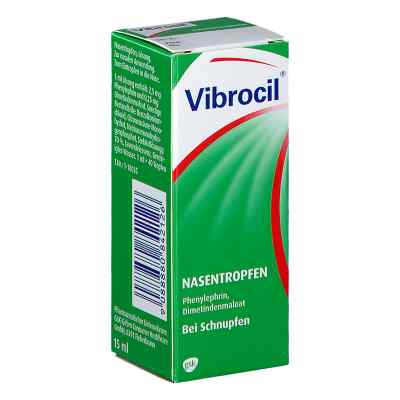 Vibrocil Nasentropfen 15 ml von GSK-GEBRO CONSUMER HEALTHCARE GM PZN 08200746