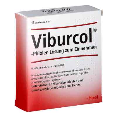 Viburcol-Phiolen Lösung zum Einnehmen 15 stk von SCHWABE AUSTRIA GMBH     PZN 08200748
