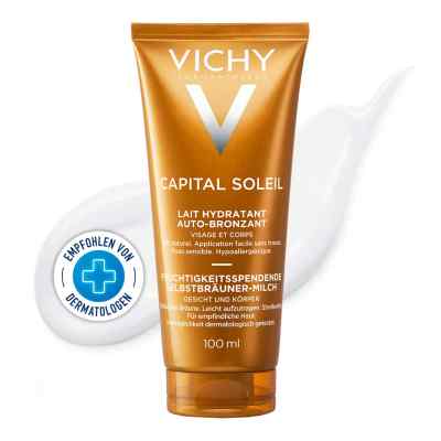 Vichy Capital Soleil Selbstbräuner Milch Gesicht und Körper 100 ml von L'Oreal Deutschland GmbH Geschäftsbereich VICHY PZN 05589233