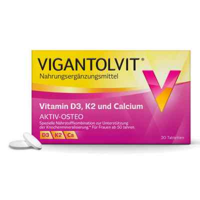 Vigantolvit Vitamin D3 K2 Calcium Filmtabletten 30 stk von WICK Pharma - Zweigniederlassung PZN 14371711