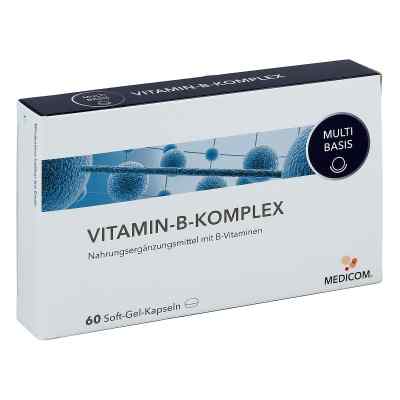 Vitamin-B-Komplex Weichkapseln 60 stk von Medicom Pharma GmbH PZN 15427721