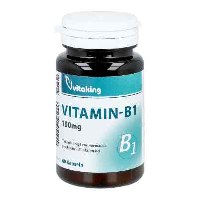 Vitamin B1 100 mg Kapseln 60 stk von vitaking GmbH PZN 10063220