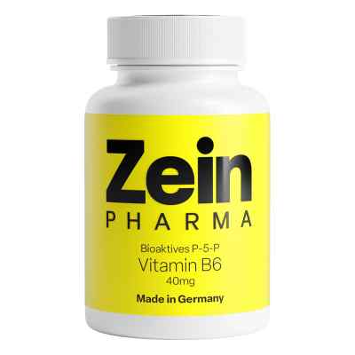 Vitamin B6 mit bioaktivem P-5-P 40mg von ZEINpharma