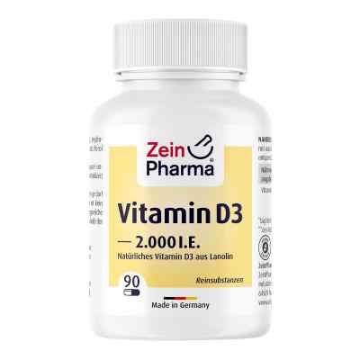 Vitamin D3 2.000 I.e. Kapseln 90 stk von ZeinPharma Germany GmbH PZN 10189234