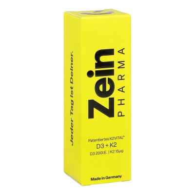 Vitamin D3 + K2 mit patentiertem K2VITAL® D3 200I.E. | K2 15µg 20 ml von ZeinPharma Germany GmbH PZN 17441659