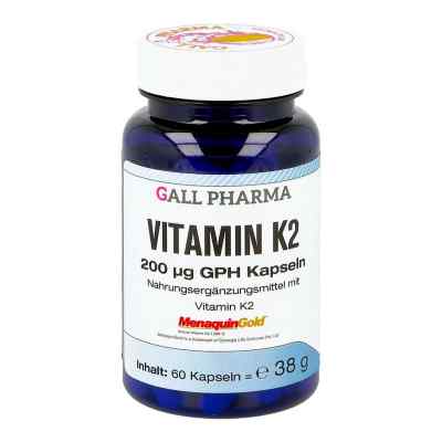 Vitamin K2 200 [my]g Gph Kapseln 60 stk von Hecht-Pharma GmbH PZN 13251229