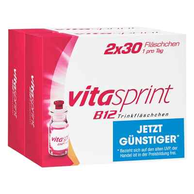 Vitasprint B12 Trinkfläschchen Bündelpackung 2X30 stk von GlaxoSmithKline Consumer Healthc PZN 17674978